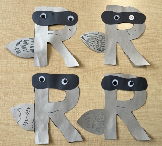 r
                          is for raccoon