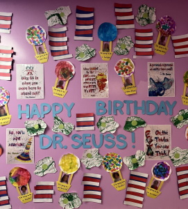 Dr. Seuss
Activites