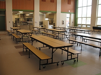 cafeteria tables