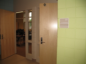 door and lab door
