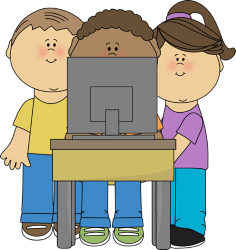 kids on computers