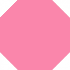 pink octogon