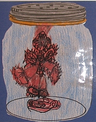 monster in a jar