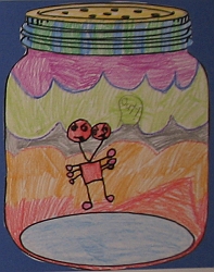 monster in a jar