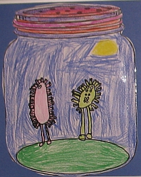 monster in a jar