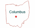 map of Ohio